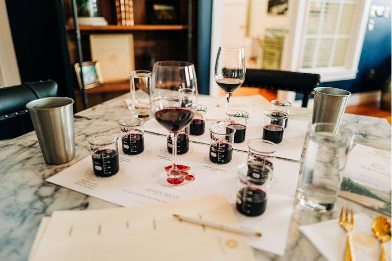 The Alchemy of Pentad - Blending wine experience