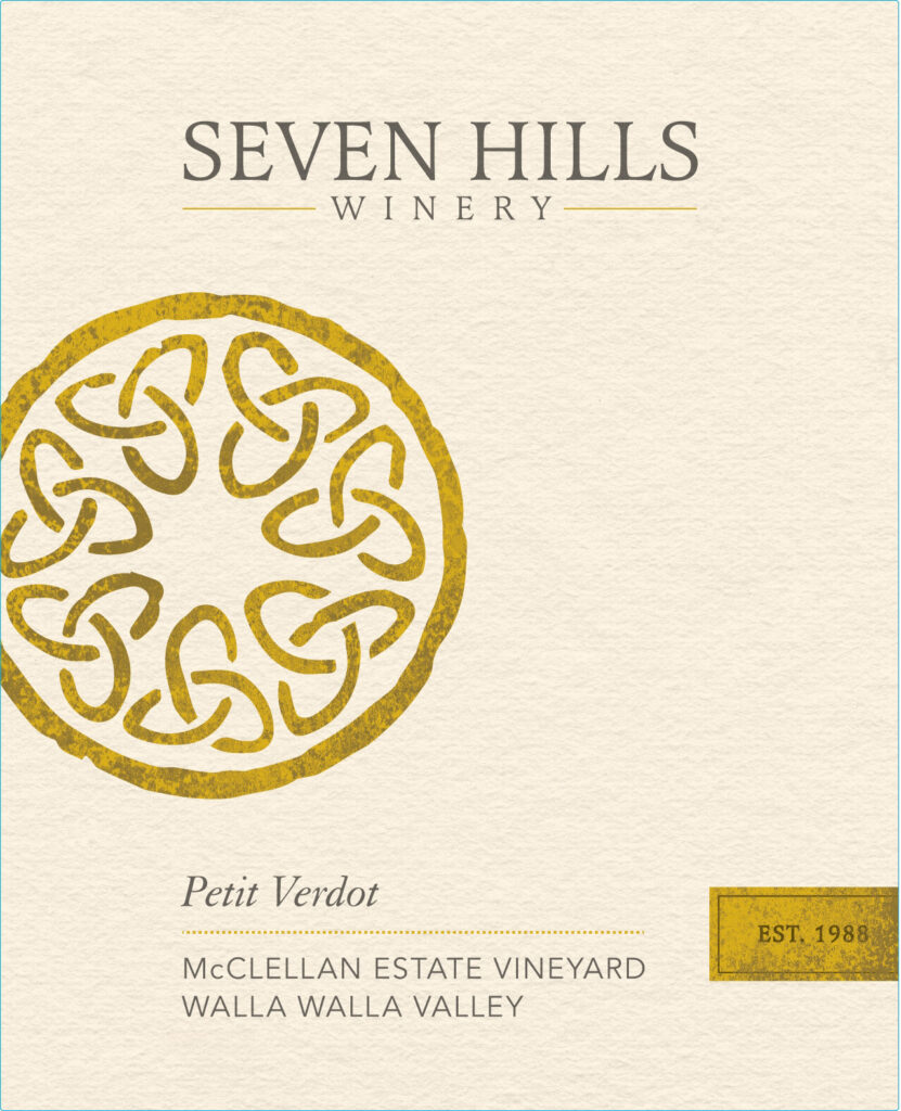 2021 McClellan Estate Petit Verdot Wine Label