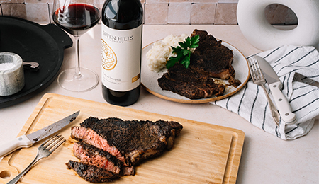Coffee-Rubbed Ribeye Steak Recipe (Perfect for Red Wine Pairing)